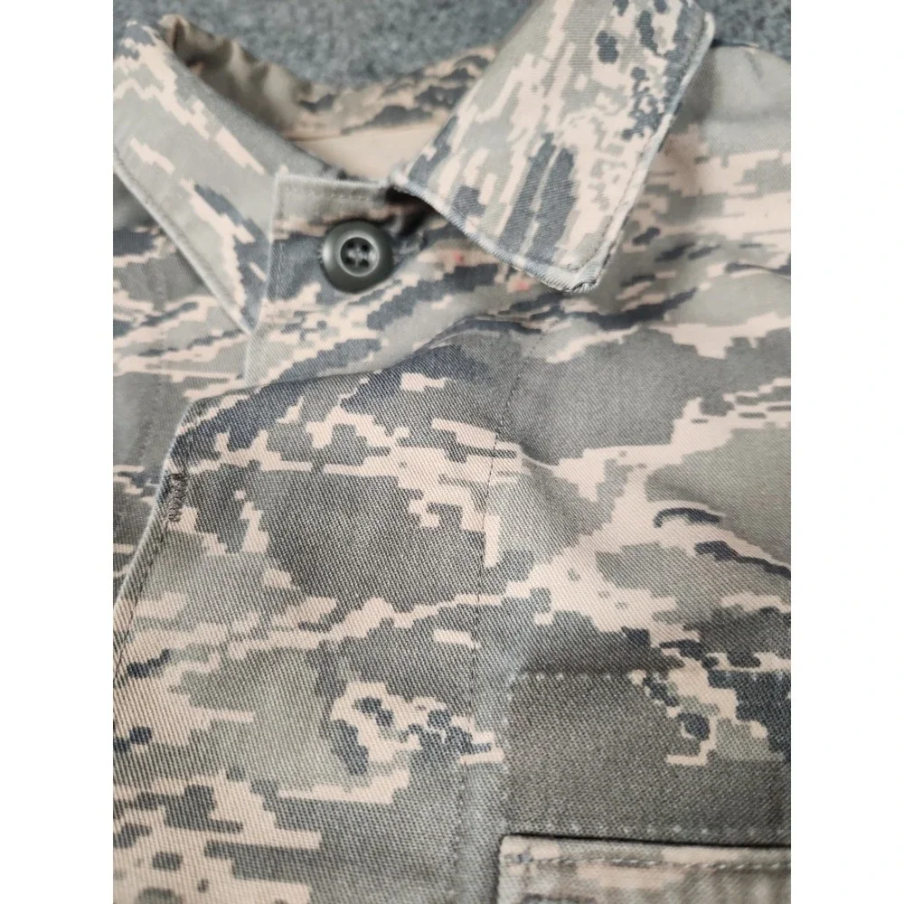 USAF Military Field Coat Jacket ABU Digital Tiger Stripe Camo Combat Uniform 38R